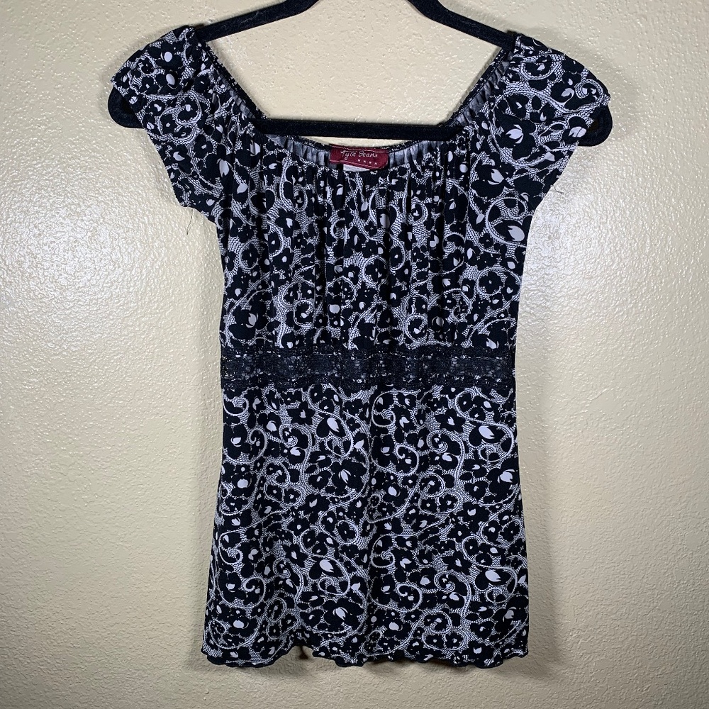 Vintage Tyte Jeans whimsigoth blouse